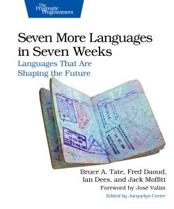 Seven More Languages In Seven Weeks, Front Cover