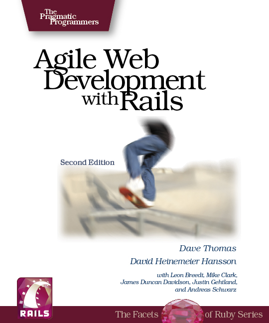 Cover image for Agile Web Development with Rails